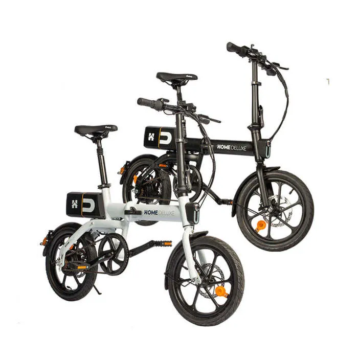 Bicyclette électrique HOME DELUXE 'OPTIMUS' >Couleur: noir – Image 2