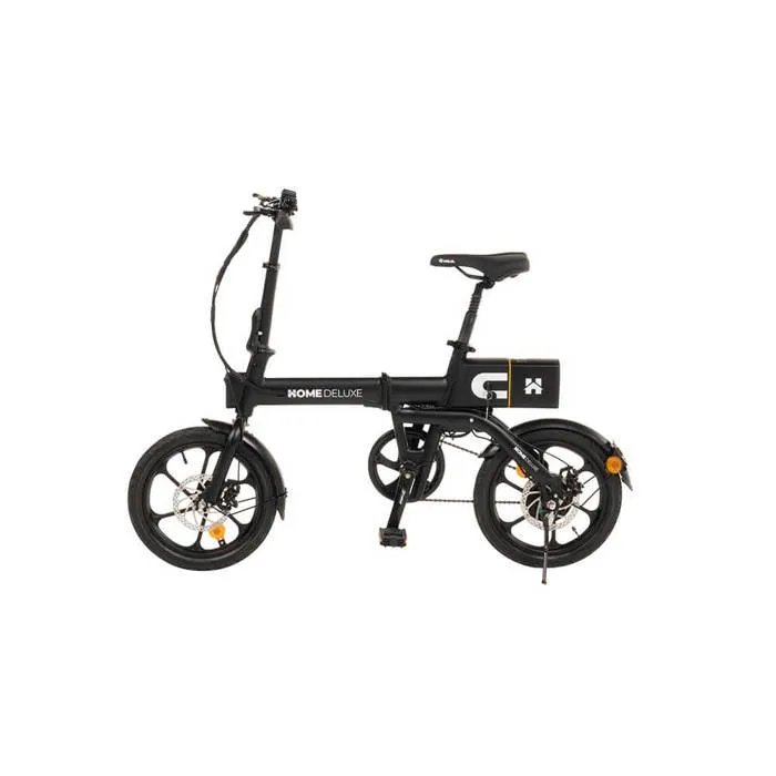 Bicyclette électrique HOME DELUXE 'OPTIMUS' >Couleur: noir – Image 3