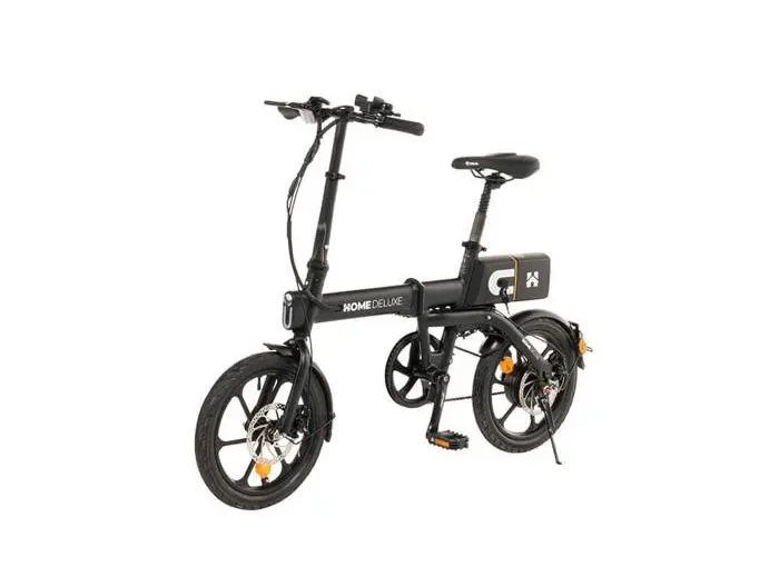 Bicyclette électrique HOME DELUXE 'OPTIMUS' >Couleur: noir
