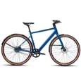 Vélo Électrique DERUIZ Turmali L VTC Électrique 28", 250W, 36V10Ah, Autonomie 110km, GATES CARBON DRIVE CDN, VAE 17.8kg, Bleu