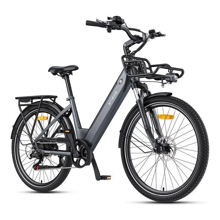ENGWE L20 BOOST - Vélo électrique 20" - Autonomie 140km - Batterie Amovible 48V13Ah - Moteur 250W - 7 vitesses - VTC Fat bike,bleu – Image 2