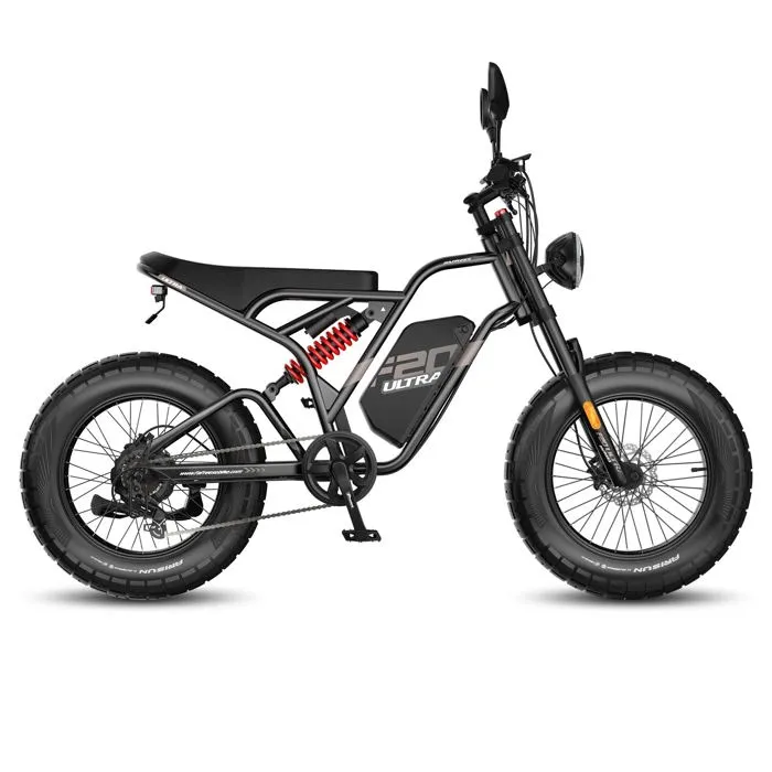 FAFREES F20 Ultra Vélo Électrique - Moteur 750W Batterie 48V25AH Freins Hydrauliques - Noir – Image 4