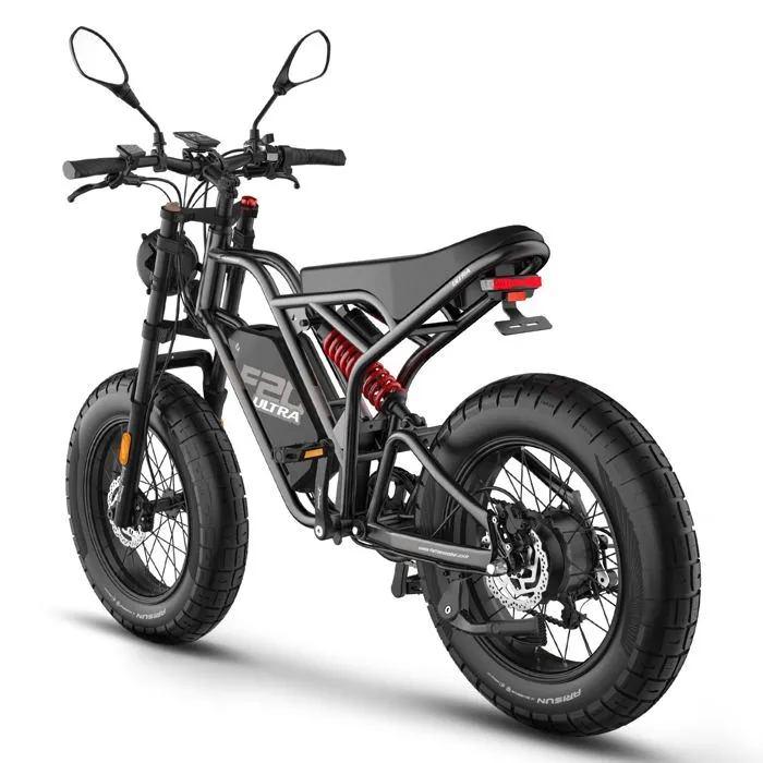 FAFREES F20 Ultra Vélo Électrique - Moteur 750W Batterie 48V25AH Freins Hydrauliques - Noir – Image 5