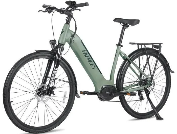 velo electrique Fafrees FM9 27.5 pouces Autonomie 120km Amortisseur avant Moteur central 250W Batterie 36V15Ah Vert