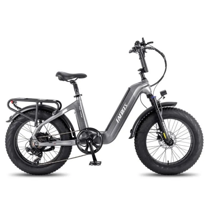 Vélo électrique Cadre en fibre de carbone FAFREES F20Master 500W 48V 22.5AH 45KM/H 20"*4.0 pneus tout terrain-vert – Image 2