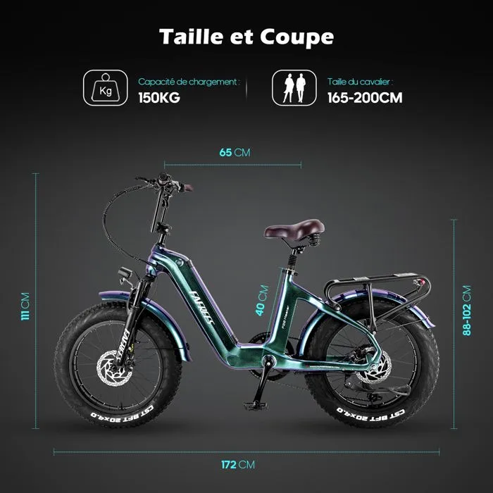 Fafrees F20 Master dispose d’un certificat CE conforme à la réglementation européenne en vigueur, à savoir la norme EN 15194.(Service de vélos enregistrés Paravol disponible) – Image 5