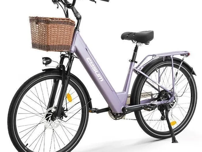 Vélo électrique Cysum X-City - Autonomie maximale 50km- batterie 48V 10.4Ah - SHIMANO 7 vitesses - Homme/Femme VTT