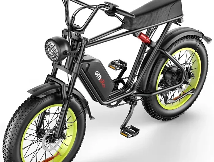Vélo Électrique EMOKO C91 - Moteur 1000W - Batterie Amovible 48V 20Ah - 7 vitesse SHIMANO - Roue 20 - VTT homme