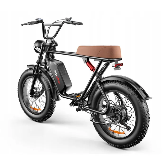 Vélo Électrique EMOKO C91 - Moteur 1000W -Vitesse maximale 50km/h Batterie Amovible 48V20Ah - 7 vitesse SHIMANO - Roue 20 VTT homme – Image 5