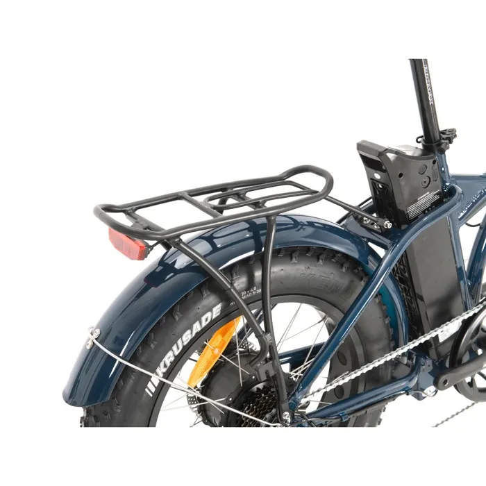 Vélo électrique EMOTORAD TOLEDO, 36V 250W 13Ah 468Wh, Batterie Amovible, 25KM/H Autonomie 50KM, Pliage, Bleu foncé – Image 3