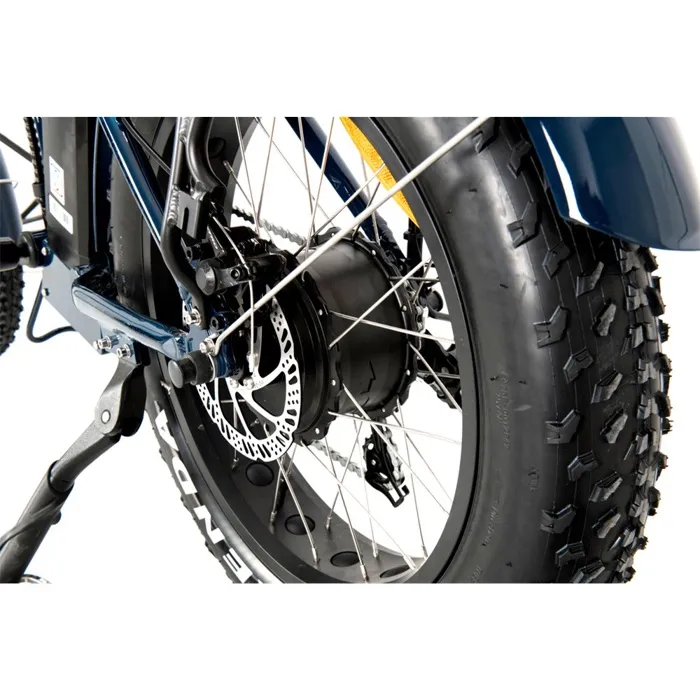 Vélo électrique EMOTORAD TOLEDO, 36V 250W 13Ah 468Wh, Batterie Amovible, 25KM/H Autonomie 50KM, Pliage, Bleu foncé – Image 4