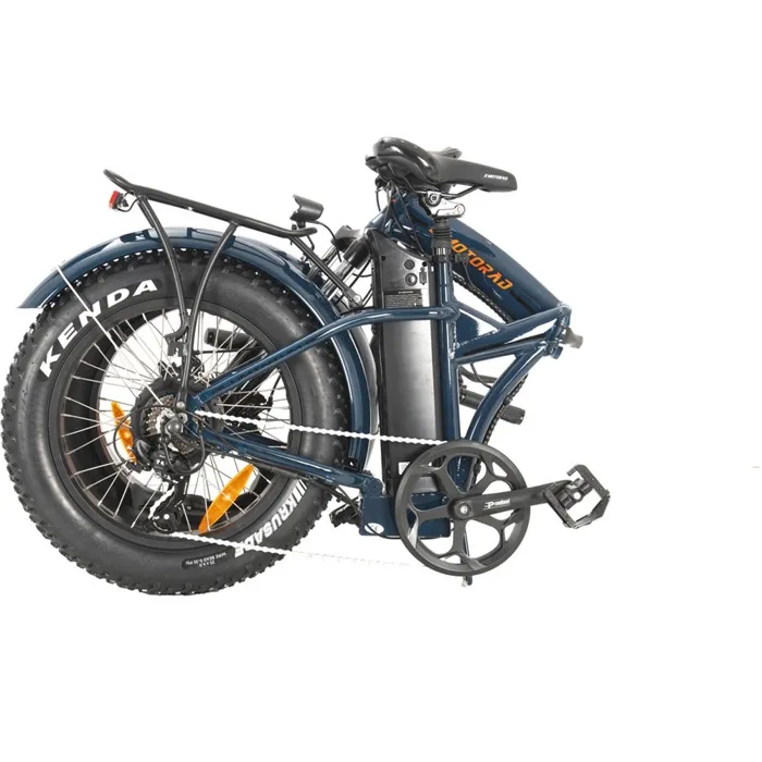 Vélo électrique EMOTORAD TOLEDO, 36V 250W 13Ah 468Wh, Batterie Amovible, 25KM/H Autonomie 50KM, Pliage, Bleu foncé – Image 6
