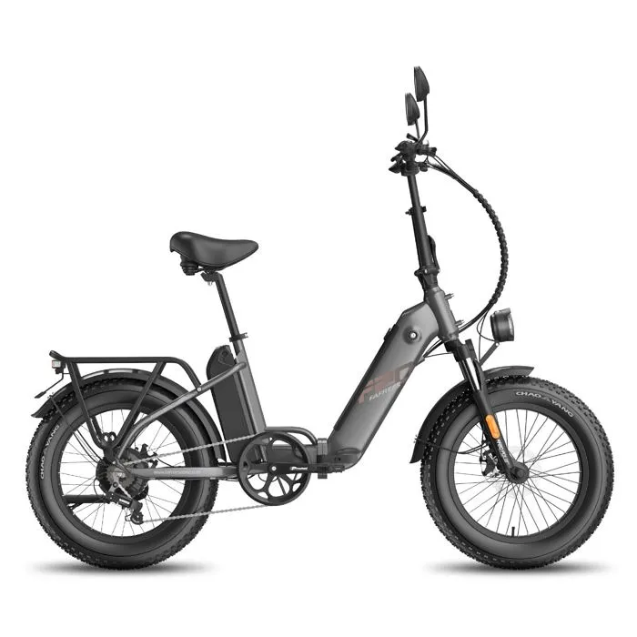 Vélo Électrique FAFREES FF20 Polar - Moteur 500W Batterie 48V24Ah Pneus De 20 Pouces Frein à Disque Mécanique - Gris – Image 4