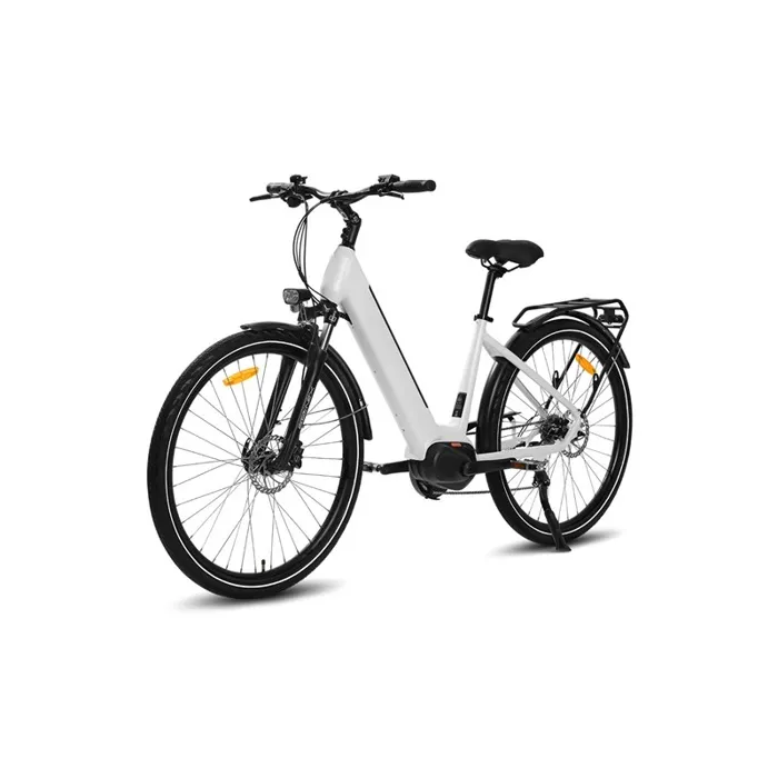 Vélo électrique HAOQI FALKE, Blanc, Moteur 48V250W, Batterie 48V14Ah, Shimano 7 – Image 3