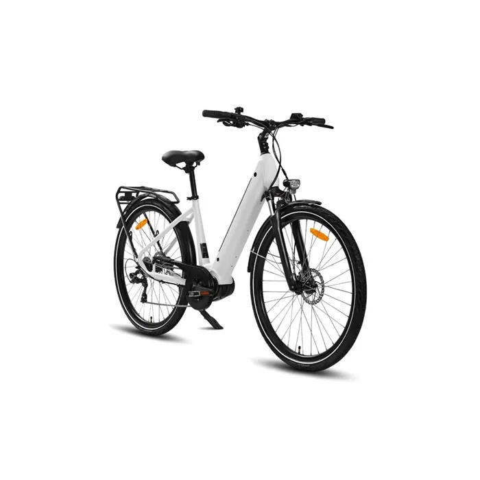 Vélo électrique HAOQI FALKE, Blanc, Moteur 48V250W, Batterie 48V14Ah, Shimano 7
