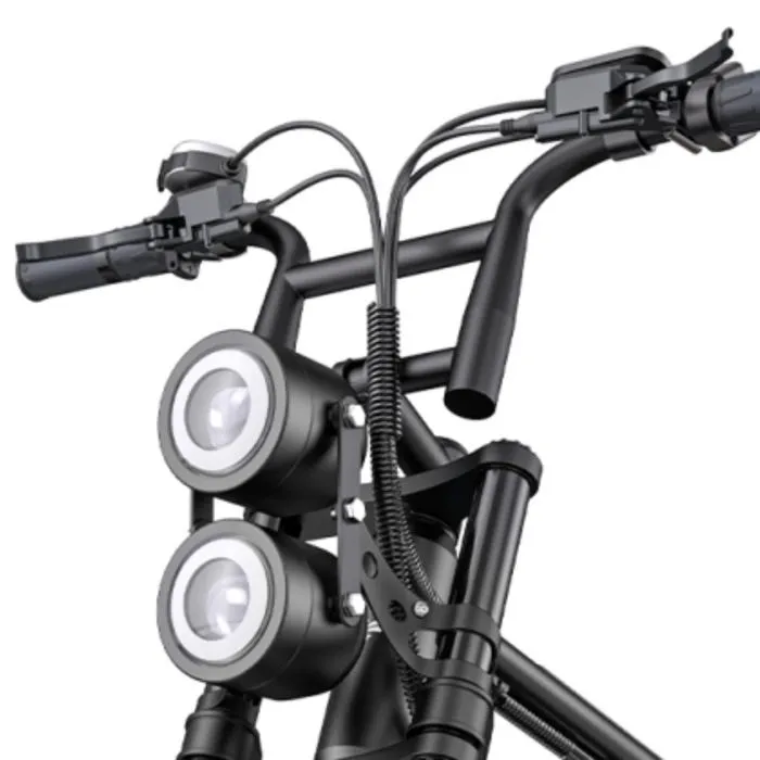 Vélo Électrique HillMiles MileZoom 1 - Moteur 750W Batterie 52V31.2AH Pneus De 20 Pouces Frein à Huile Hydraulique - Bleu – Image 5