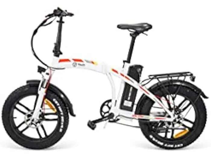 Vélo électrique pliable YOUIN Dubai - Roues Fat de 20 x 4,0 - Autonomie jusqu'à 45 km