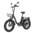 750W Vélo Electrique Pliable, 48V 15Ah, 7 Vitesses/Top 27.9mph, 20" × 4.0 Pneus Larges, Autonomie 100km - Noir – Image 6