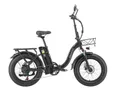 750W Vélo Electrique Pliable, 48V 15Ah, 7 Vitesses/Top 27.9mph, 20" × 4.0 Pneus Larges, Autonomie 100km - Noir – Image 5