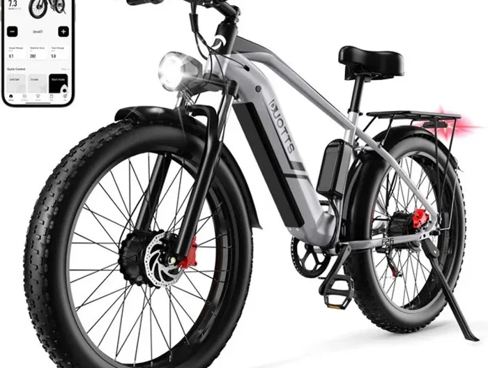 DUOTTS F26 - Vélo Électrique - Roues 26" - 750W*2 Double moteur - 48V/20Ah Batterie Samsung - 7 vitesse SHIMANO - Avec App
