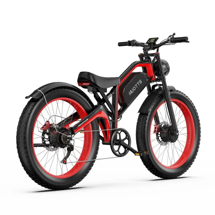 Vélo Électrique Fatbike - DUOTTS - N26 - Double Moteur 750W - Batterie 48V 23Ah - Freins Hydraulique – Image 3