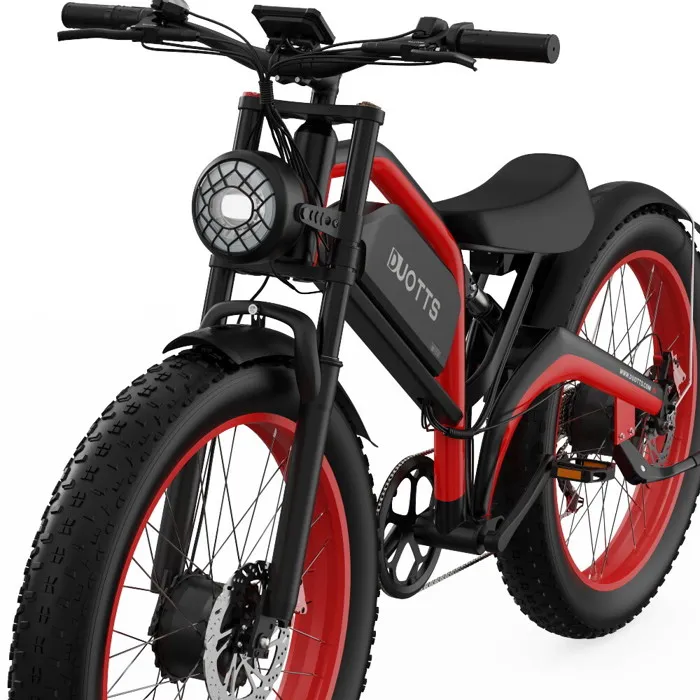 Vélo Électrique Fatbike - DUOTTS - N26 - Double Moteur 750W - Batterie 48V 23Ah - Freins Hydraulique – Image 5