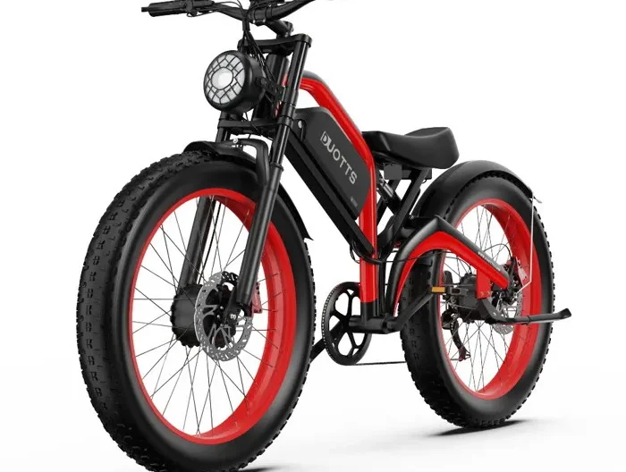 Vélo Électrique Fatbike - DUOTTS - N26 - Double Moteur 750W - Batterie 48V 23Ah - Freins Hydraulique