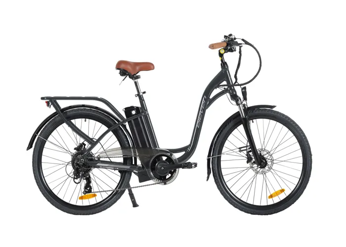VÉLO ÉLECTRIQUE ELEVEN E2 26" PÉTROLE BLEU BRILLANT UNIQUE – Image 2