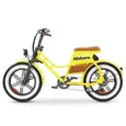 E-Mountain-Bike Pour Adulte,Vélo électrique 15MPH 17Ah 55km Range,Pneumatique gras – Image 4
