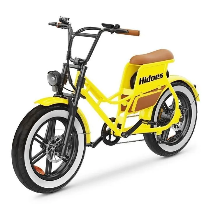 E-Mountain-Bike Pour Adulte,Vélo électrique 15MPH 17Ah 55km Range,Pneumatique gras