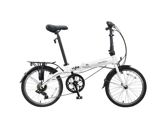 Vélo pliant - DAHON - Vybe D7 - Blanc - 20 pouces - 7 vitesses