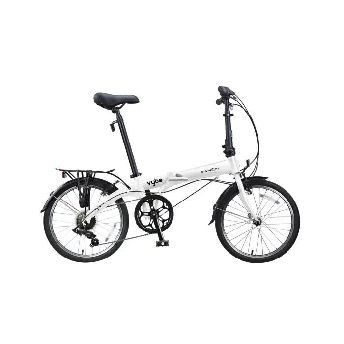 Vélo pliant - DAHON - Vybe D7 - Blanc - 20 pouces - 7 vitesses
