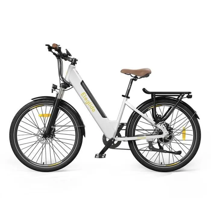 ELEGLIDE T1 STEP-THRU VTC Électrique, Vélo Électrique, 250W 36V Moteur, 13Ah Batterie Amovible, 27.5 Pouces, Shimano 7 Vitesses – Image 4