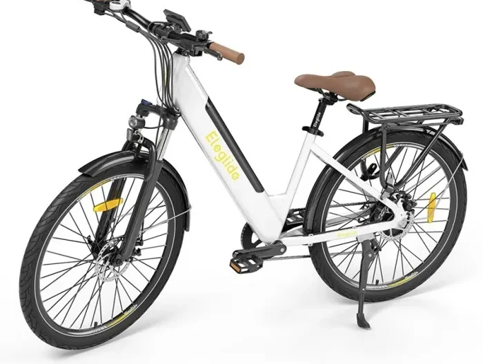 ELEGLIDE T1 STEP-THRU VTC Électrique, Vélo Électrique, 250W 36V Moteur, 13Ah Batterie Amovible, 27.5 Pouces, Shimano 7 Vitesses