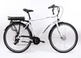 F.LLI SCHIANO E-MOON 28'' Vélo avec assistance au pédalage 250W, unisexe, batterie 36V 13Ah SHIMANO 7 vitesses, blanc – Image 6