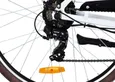 F.LLI SCHIANO Vélo de ville femme 28'' fourche aluminium suspension 10.4 ah Blanc – Image 6