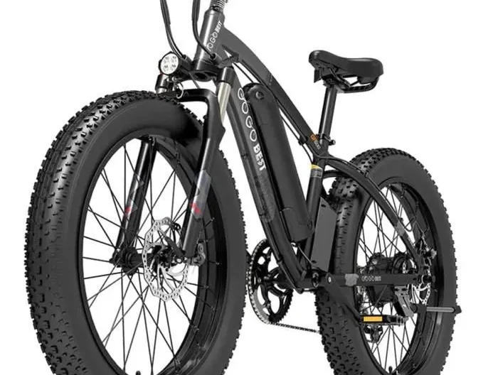 GOGOBEST Vélo électrique GF600 VTT Vélo électrique adulte, Fat Bike électrique 26 ", Shimano 21 vitesses