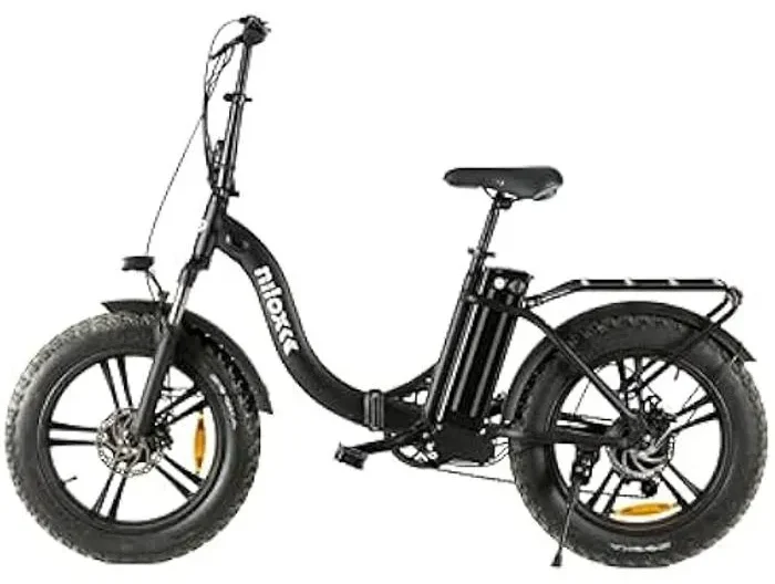 Vélo électrique - NILOX - X9 - 250 W - 20 pouces - 25 km/h - Noir