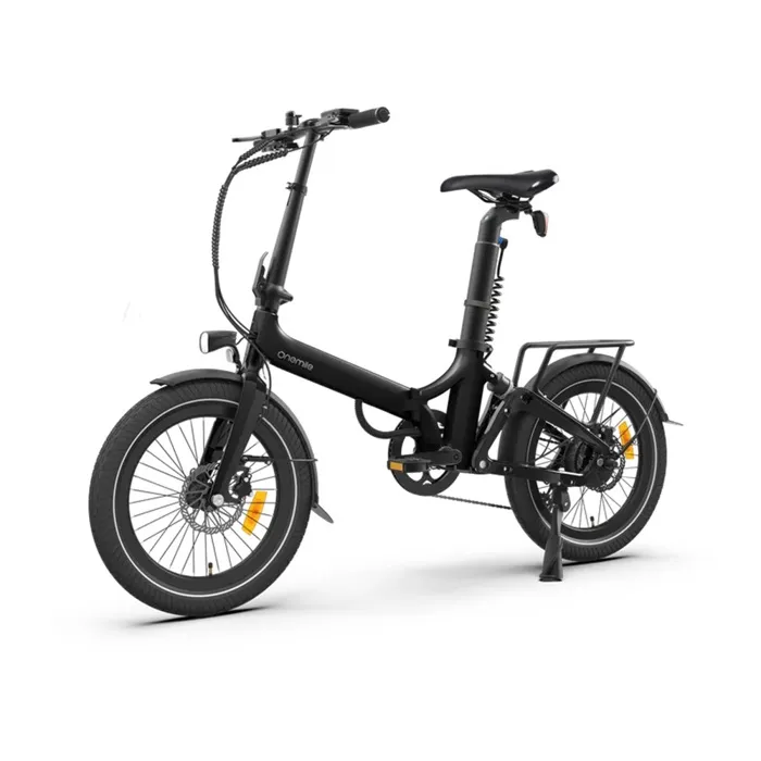 Onemile Nomad Velo Electrique Pliant 250W Aikema Rear Wheel Hub Motor 36V 10AH Lithium battery Rear Shock Absorber,Noir – Image 2