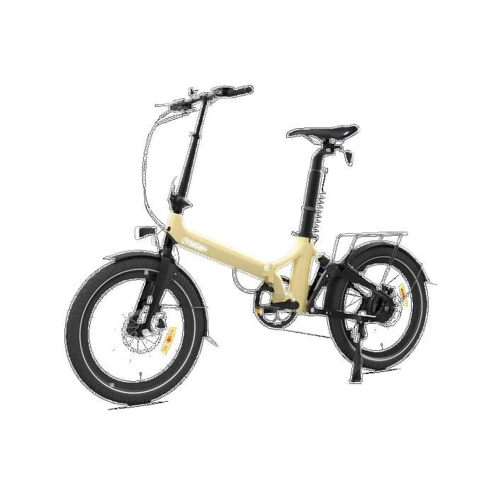 Onemile Nomad Velo Electrique Pliant 250W Aikema Rear Wheel Hub Motor 36V 10AH Lithium battery Rear Shock Absorber,Blanc – Image 4