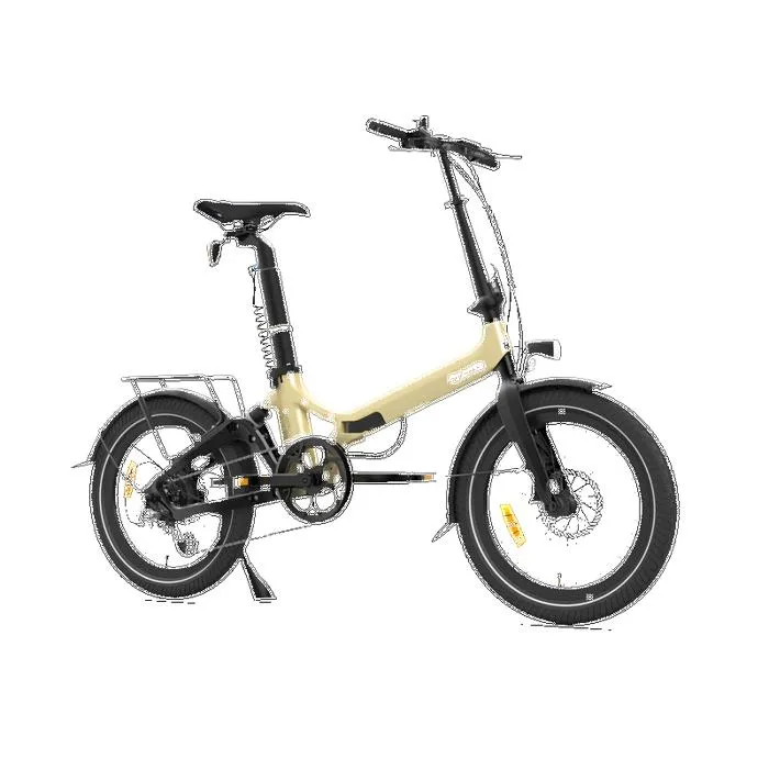 Onemile Nomad Velo Electrique Pliant 250W Aikema Rear Wheel Hub Motor 36V 10AH Lithium battery Rear Shock Absorber,Blanc