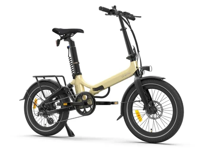 Onemile Nomad Velo Electrique Pliant 250W Aikema Rear Wheel Hub Motor 36V 10AH Lithium battery Rear Shock Absorber, Blanc