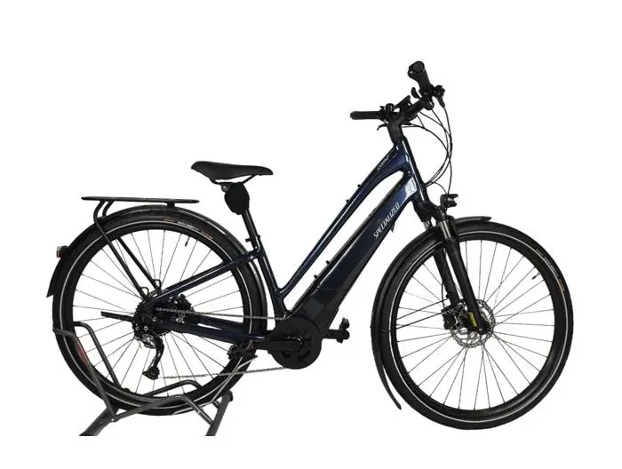 Reconditionné - Vélo VTC électrique - SPECIALIZED COMO 3.0 Low Bleu - Très bon état