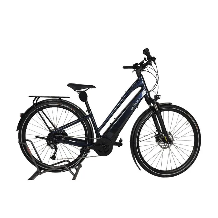 Reconditionné - Vélo VTC électrique - SPECIALIZED COMO 3.0 Low Bleu - Très bon état