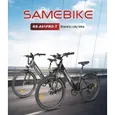 SAMEBIKE RS-A01 Pro-T - Vélo électrique - Roues de 26 pouces - Moteur 250w -Batterie 36V13Ah - Vélo ville shimano 7 vitesses, Noir – Image 6