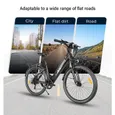 SAMEBIKE RS-A01 Pro-T - Vélo électrique - Roues de 26 pouces - Moteur 250w -Batterie 36V13Ah - Vélo ville shimano 7 vitesses, Noir – Image 3