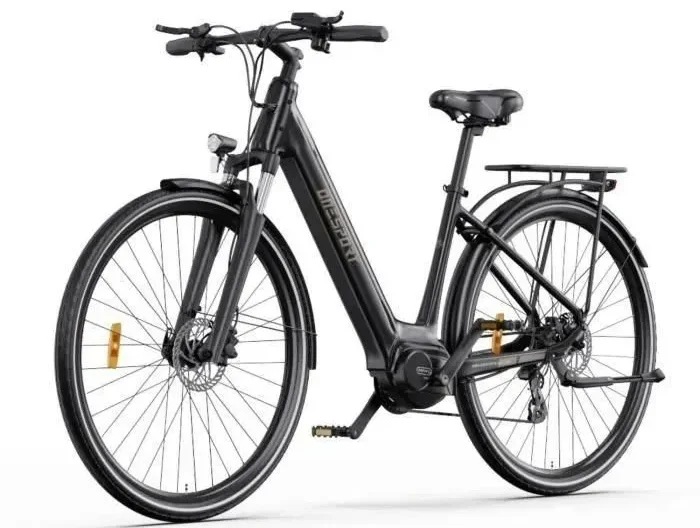 velo electrique adulte ONESPORT OT07 27.5 pouces Moteur 250W Autonomie 90km Amortisseur avant Batterie 36V10.4Ah Noir