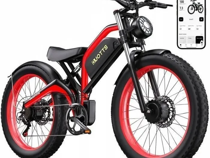 velo electrique Adulte N26 - Moteur 1500W (2*750W)- Samsung batterie 48V 20Ah - SHIMANO 7 vitesses -Assistance 120KM - VAE homme