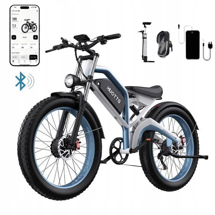 velo electrique Adulte N26 - Moteur 1500W (2*750W)- Samsung batterie 48V 20Ah - SHIMANO 7 vitesses -Assistance 120KM - VTT homme