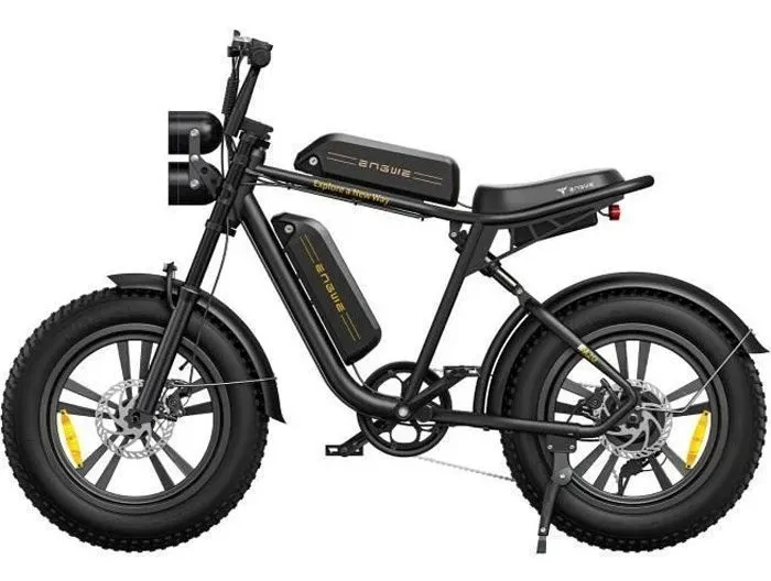 velo electrique ENGWE M20 Autonomie 80-150km Batterie 48V26Ah Moteur 250W tout suspendu Pneus 20 pouces VTT Fat bike Noir